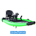 Fishing Kayak with Foot Pedal Inflatable Pvc  Reasonable Factory Price 335*112*10CM Adjustable Drifting